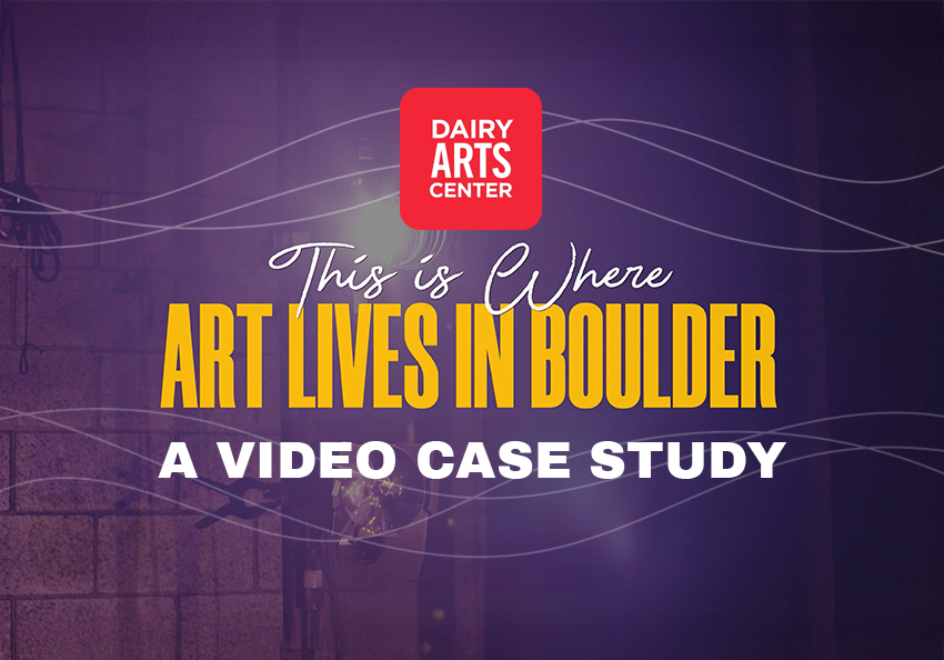 How the Dairy Arts Center strengthened its fundraising story using Video Production. A case study.